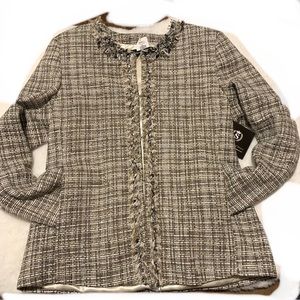 Tweed Blazer Sz LL NWT